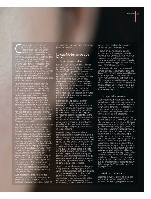 Tierra del Corazón Magazine Agosto 2018