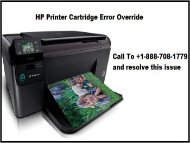 hp printer cartridge error override