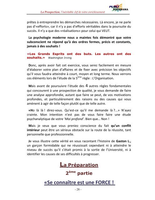 La Prospection Commerciale - Devient