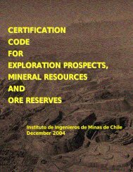 Certification Code For Exploration Prospects, Mineral ... - crirsco
