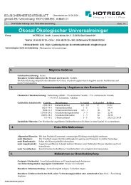 Ökosal Ökologischer Universalreiniger - Hotrega