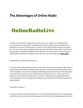 8 Online Radio Live