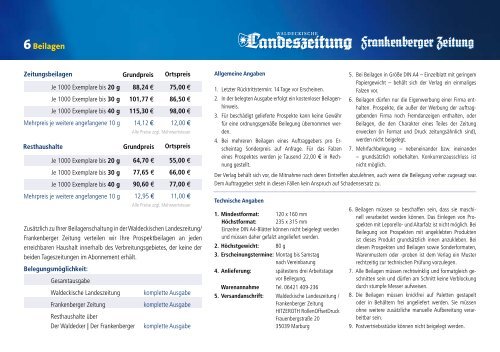 Mediadaten 2012 - Die-Zeitungen.de