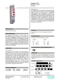 ZTG1 - HSB Industrieelektronik