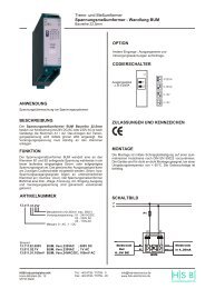 BUM - HSB Industrieelektronik