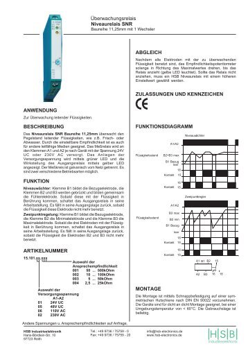 SNR - HSB Industrieelektronik