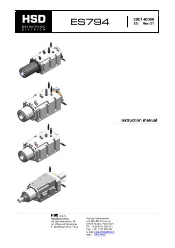 ES721 ISO40 7 kW NL - HSD