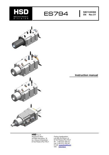 ES721 ISO40 7 kW NL - HSD