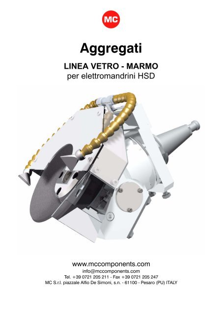 Aggregati LINEA VETRO - MARMO - HSD