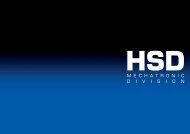 configurazioni - HSD