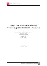 Spektrale Energieverteilung von röntgenselektierten Quasaren