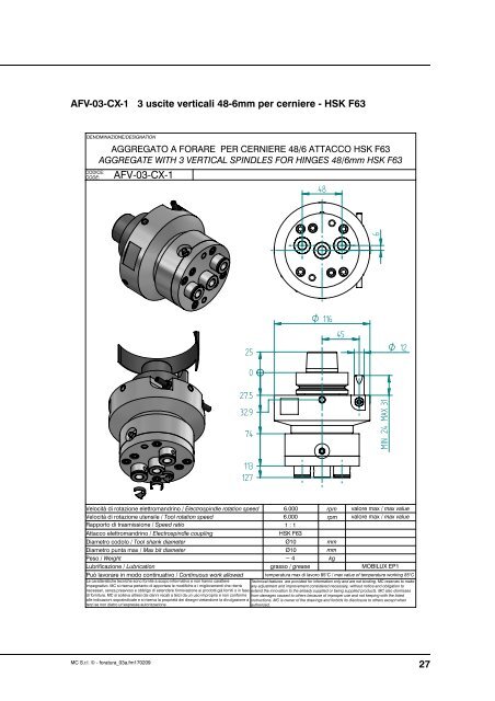 Aggregati standard - HSD