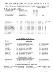 3. Bundesliga West Männer - DKBC