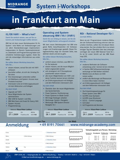 Prozessorientierte Sicht - Midrange Magazin