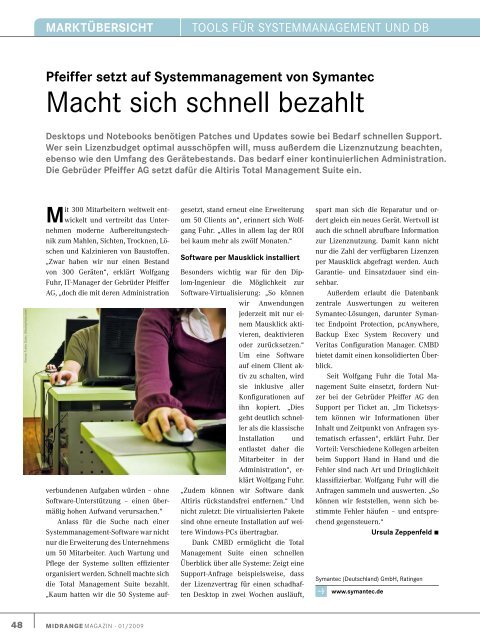 Prozessorientierte Sicht - Midrange Magazin