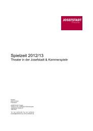 Kammerspiele - Theater in der Josefstadt