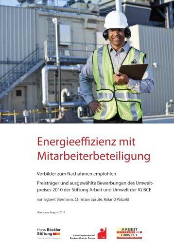 Energieeffizienz mit Mitarbeiterbeteiligung - Stiftung Arbeit und Umwelt
