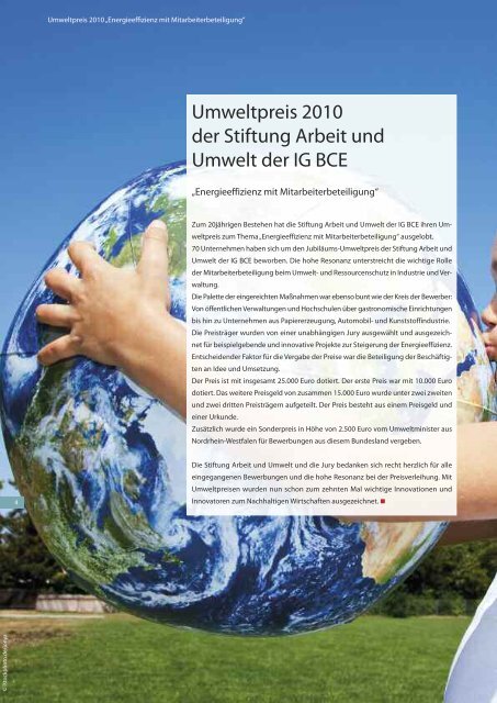 Energieeffizienz mit Mitarbeiterbeteiligung - Stiftung Arbeit und Umwelt