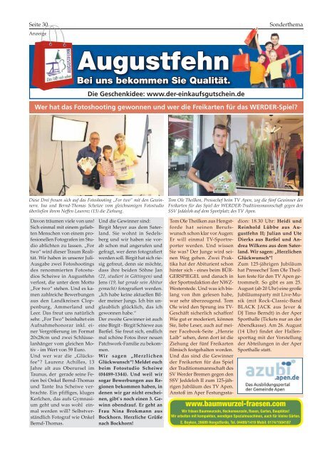 August 2018 | Bürgerspiegel