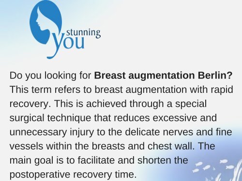 Breast augmentation Berlin