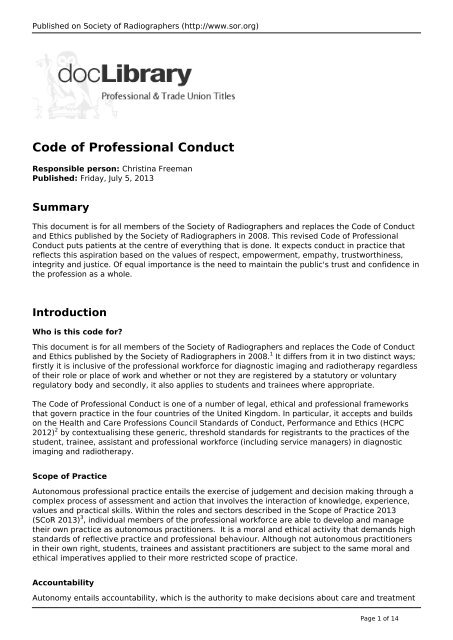 SOR_professional_standards_practices