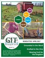 GIT Newsletter [1704] - April 2017