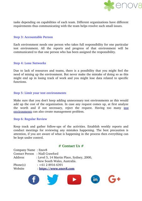 Step By Step Guide To Clean Polluted Test Environment