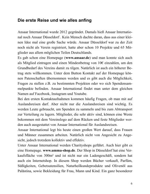 Leseprobe "Ansaar International: Der Beginn" von Andrea Mohamed Hamroune