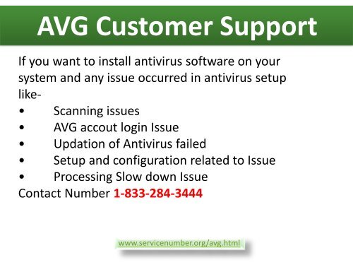 AVG Customer Service 1-833-284-3444 Number- For Processing Slow down Issue