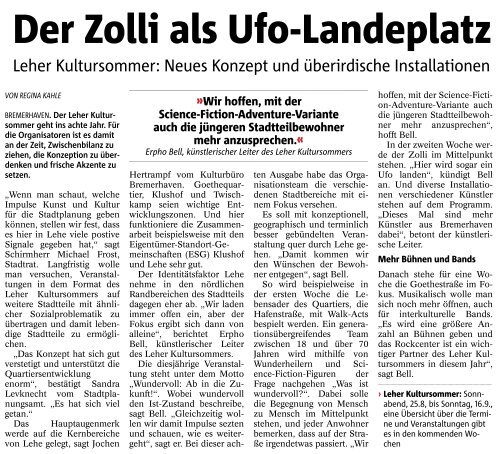 Der Zolli als Ufo-Landeplatz