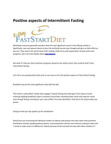 9 intermittent fasting