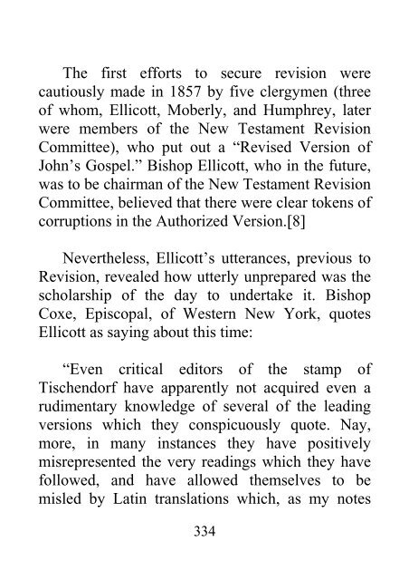 Our Authorized Bible Vindicated - Benjamin G. Wilkinson