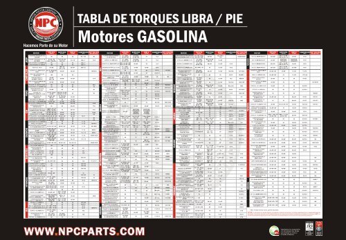 Afiche Torques Gasolina 2013 P