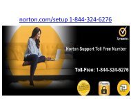 Norton My Account| 1 844-324-6276 | Norton Antivirus