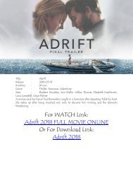 @VOutlockerS Watch Adrift Full Online-Streaming Movie 2018