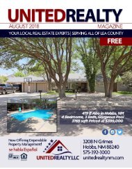 United Realty Magazine August 2018