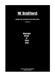 Bio of Mc BruFFnesS in Deutsch 