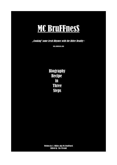 Bio of Mc BruFFnesS in Deutsch 