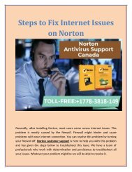 Steps to Fix Internet Issues on Norton
