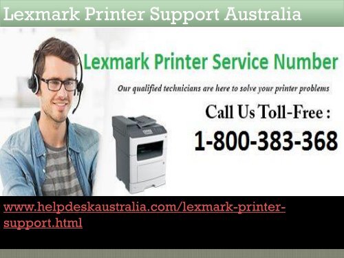 Driver Installation Problem Instant Solution Lexmark Printer Support Number Australia