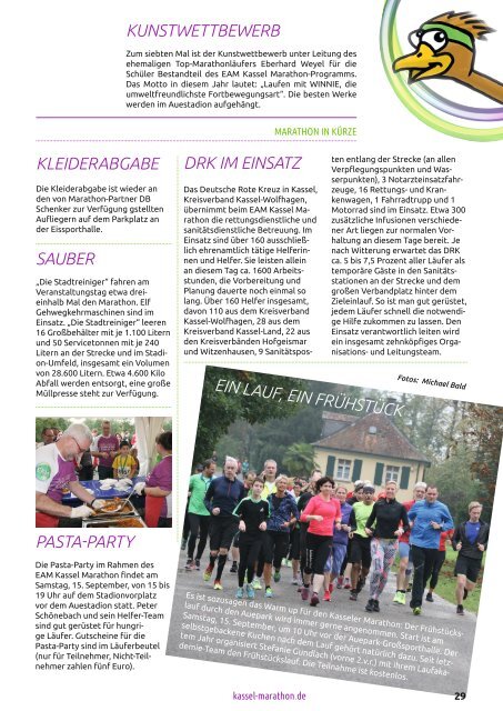 EAM Kassel Marathon Magazin 2018