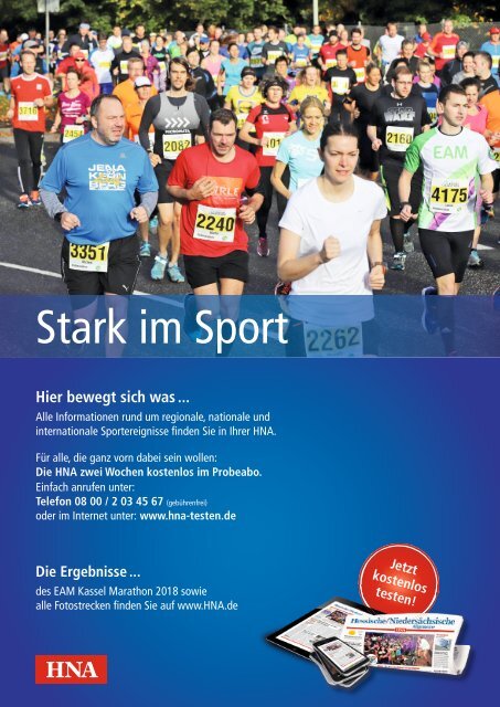 EAM Kassel Marathon Magazin 2018