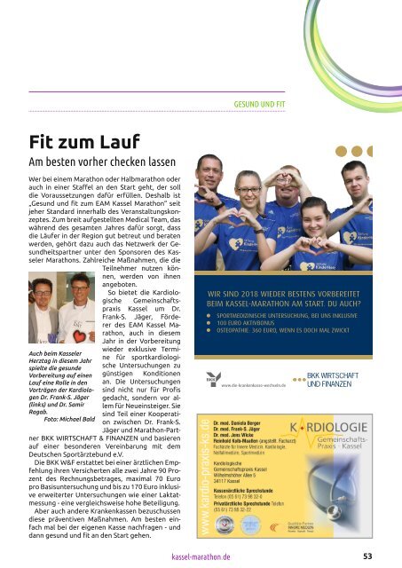 EAM Kassel Marathon Magazin 2018