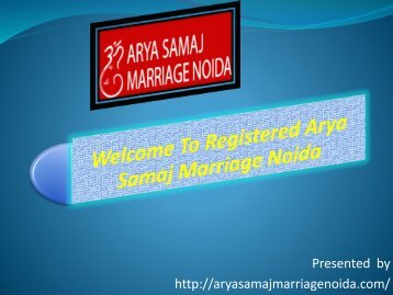  Arya Samaj Marriage Noida