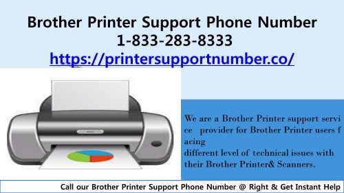 Software Problem-BROTHER Printer Setup 1-833-283-8333 Support Phone Number USA