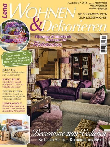 Lena Wohnen & Dekorieren Nr. 5/2018