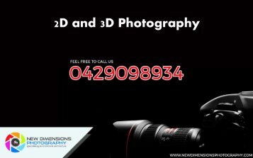 2D and 3D Photography
