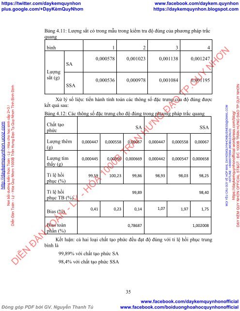 ĐÁNH GIÁ KHẢ NĂNG ĐỊNH LƯỢNG SẮT CÓ TRONG DƯỢC PHẨM FERROVIT (DƯỢC PHẨM THÁI LAN) BẰNG PHƯƠNG PHÁP UV-VIS