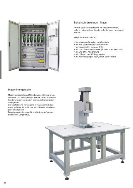 NC-Servopressen Handbuch