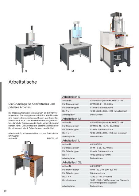 NC-Servopressen Handbuch